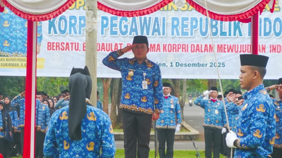 Upacara HUT ke-54 Korpri, Wakil Bupati Tekankan Penguatan Profesionalisme dan Pelayanan Publik