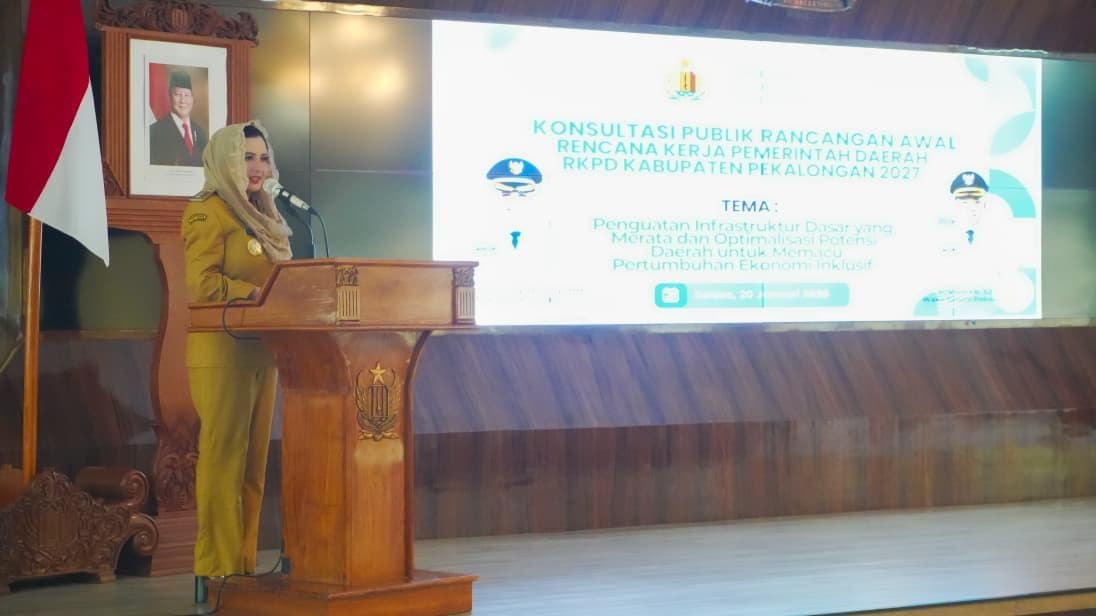 Konsultasi Publik RKPD 2027, Pemkab Pekalongan Dorong Pertumbuhan Ekonomi Inklusif