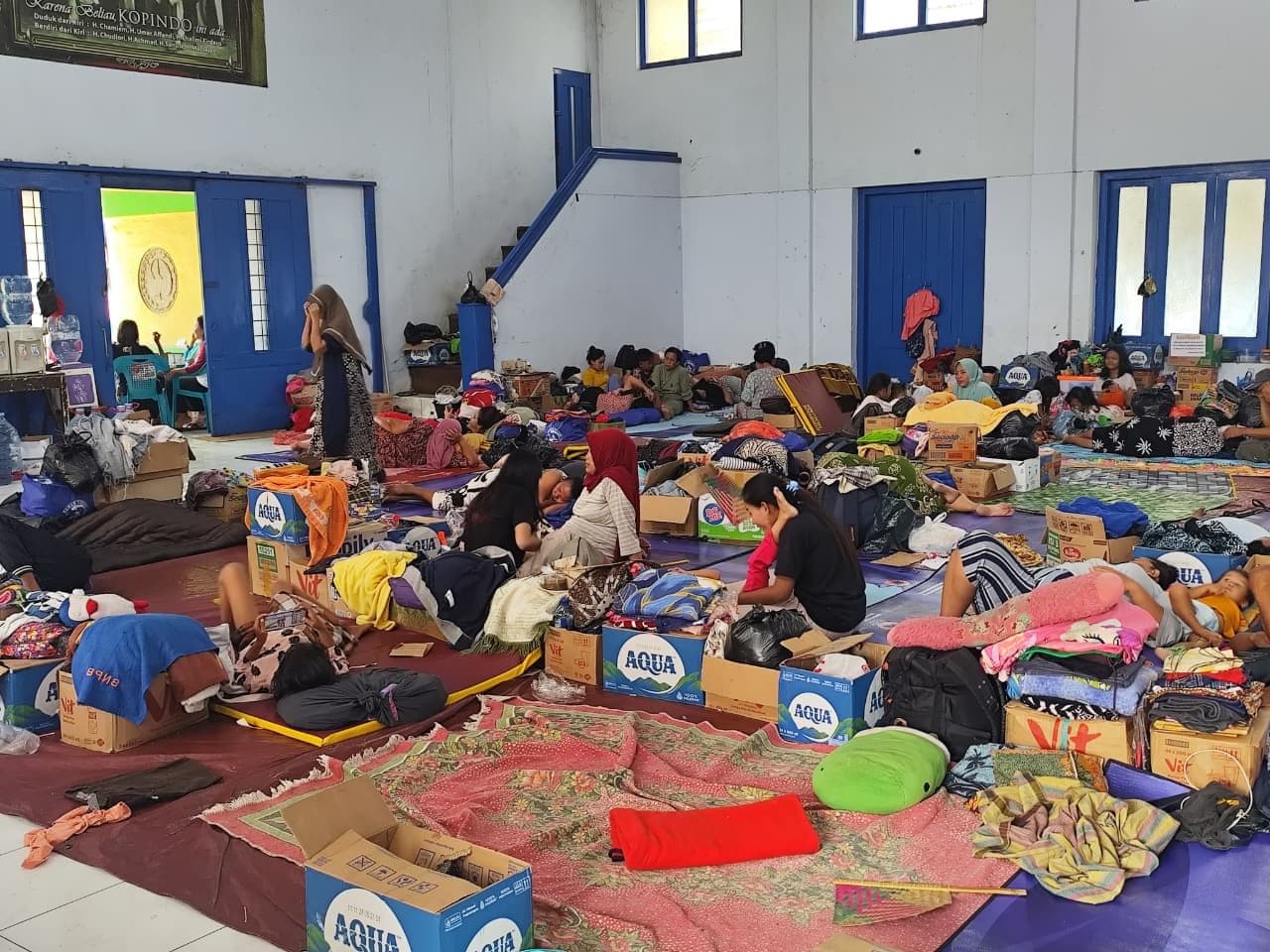 Dinsos: 1.500 Jiwa Masih Bertahan di Posko Pengungsian