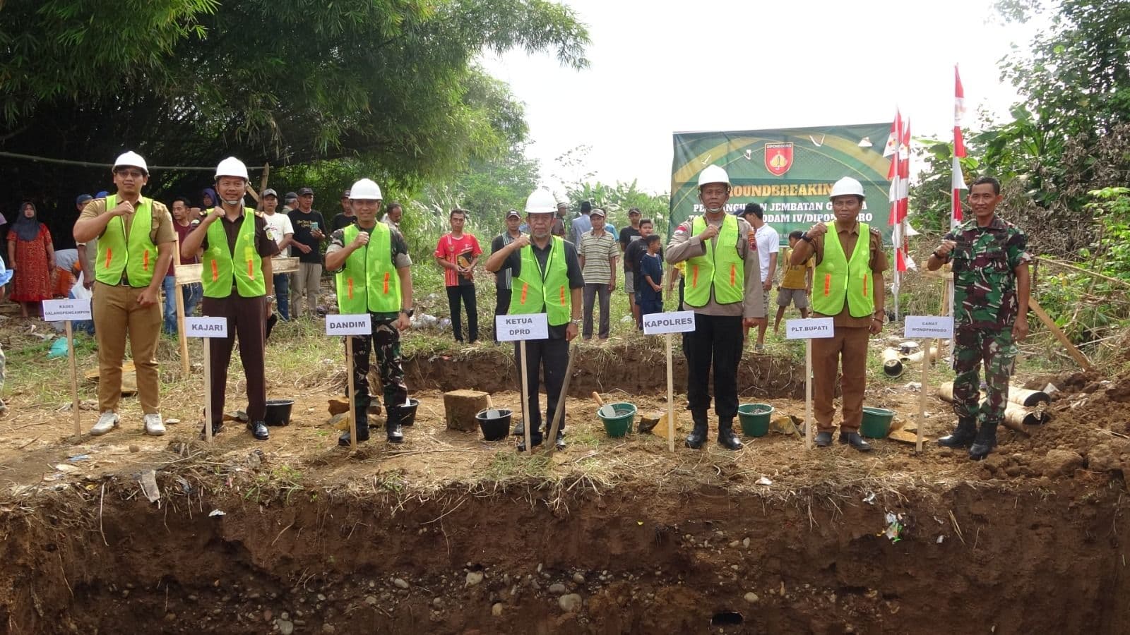 Pembangunan Jembatan Gantung Garuda Dimulai, Diharapkan Dorong Konektivitas dan Ekonomi Warga